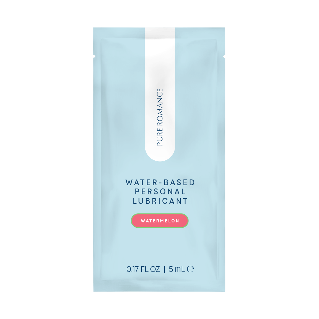 Water-Based Personal Lubricant - Watermelon - Foil Packs (10)
